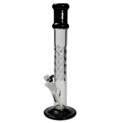 Spike Cylinder Bong Ice black